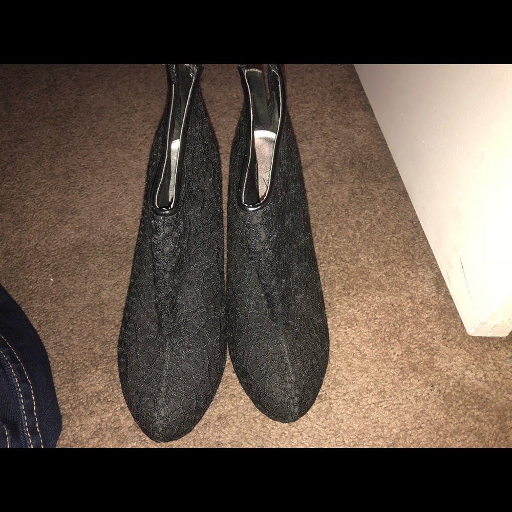 High heels.